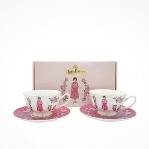 -NEW- Harry Potter x Dolores Umbridge Tea Pot Collection Cup and Saucer Sorcerer